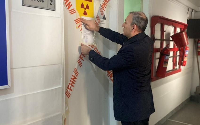 Azərbaycanda bir sıra tibb müəssisələrinin rentgen müayinə fəaliyyəti dayandırıldı