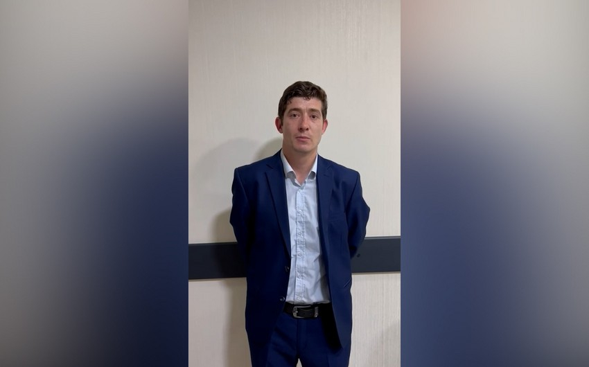 Bakıda bankomatdan pul çıxaran qadınlara hücum edən şəxs saxlanılıb - VİDEO
