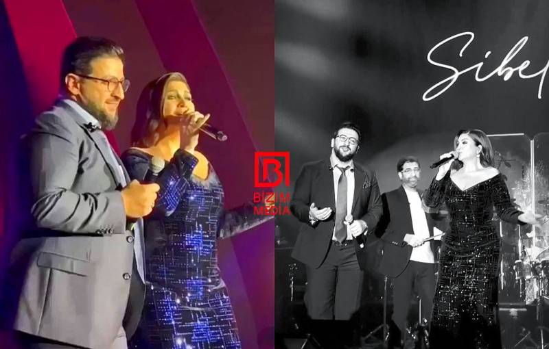 Sibel Can Bakıda toya gəldi - VİDEO
