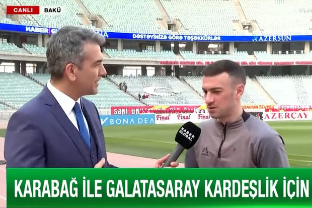 “Haber Global” “Qarabağ” - “Qalatasaray” oyunu öncəsi son vəziyyət barədə süjet hazırlayıb – VİDEO