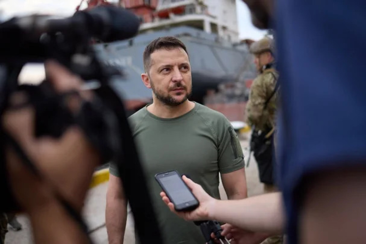 Zelenski Polşaya gedib