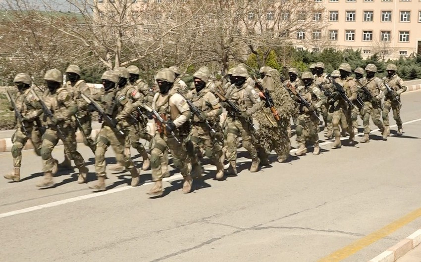 Əlahiddə Ümumqoşun Orduda komanda-qərargah təlimi keçirilib - FOTO
