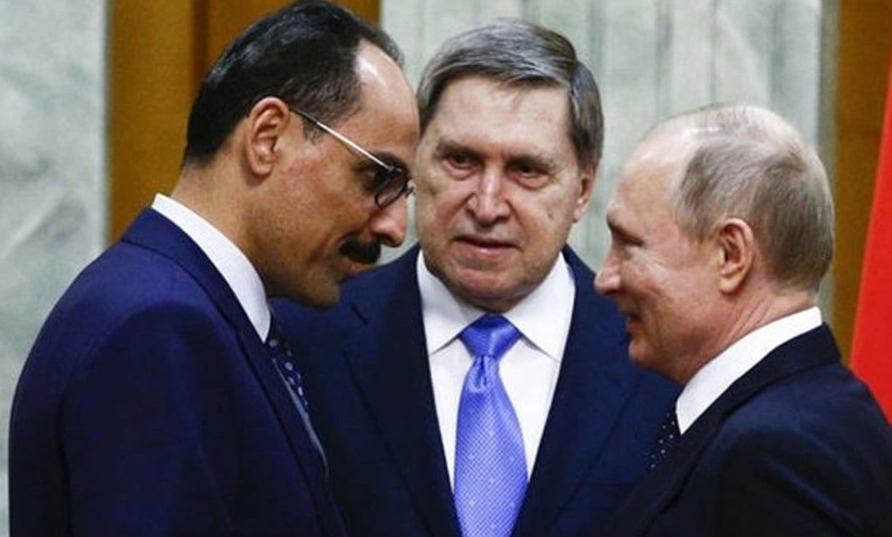 Putin Ərdoğanın sözçüsü ilə görüşdü