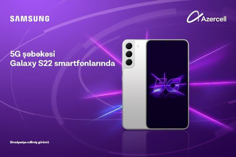 Azercell Samsung istifadəçilərinə 5G-nin sürətini sınamağa imkan yaradır!