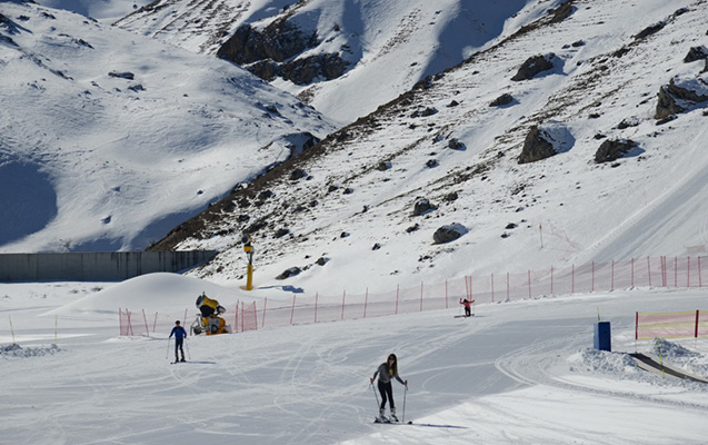 Şahdağa 9 sm qar yağıb - Faktiki hava