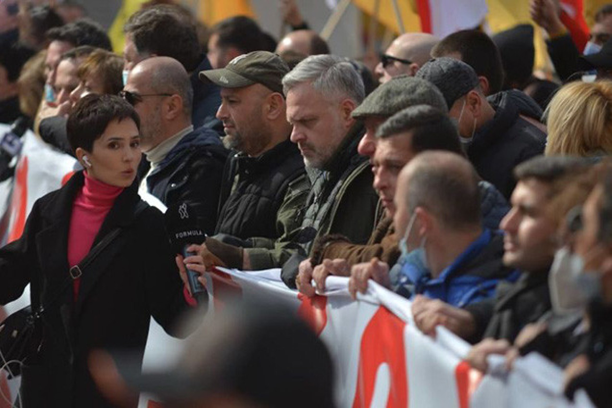 Gürcüstan müxalifəti yenidən parlament binası qarşısında mitinq keçirəcək
