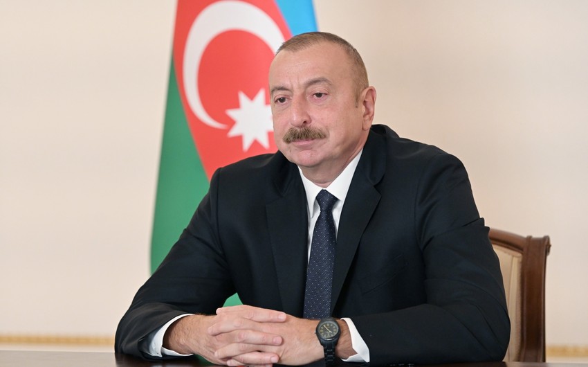 Prezident: "Heydər Əliyev bizə onun işlərini davam etdirməyimizi vəsiyyət edib"