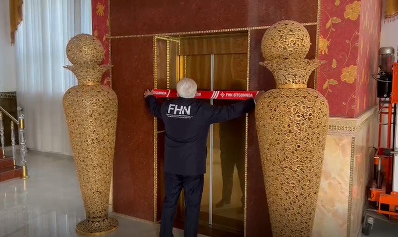 FHN məşhur şadlıq sarayının liftini bağladı - VİDEO