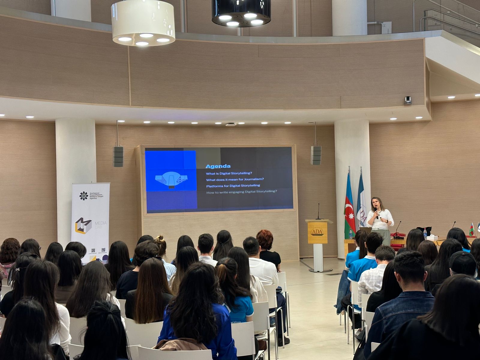 MEDİA tələbələr üçün seminar keçirdi - Fotolar