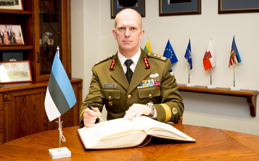 Estoniyalı general: "Rusiya parçalanacağı halda Ukraynada müharibə bitəcək"