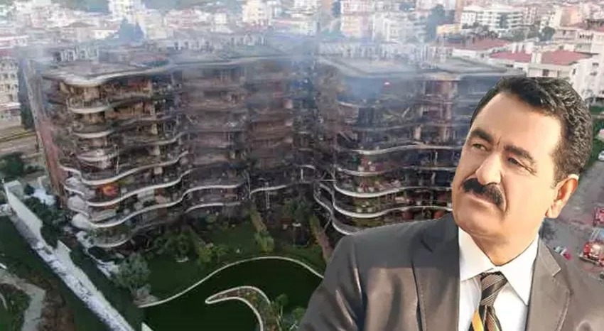 İbrahim Tatlısəsin evi yandı - VİDEO/FOTO