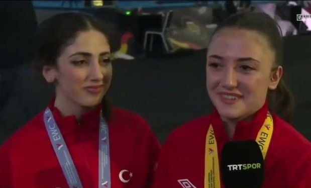 Türkiyəli atletlər “Yaşa, Azərbaycan!” sədaları altında rəqs etdilər - VİDEO