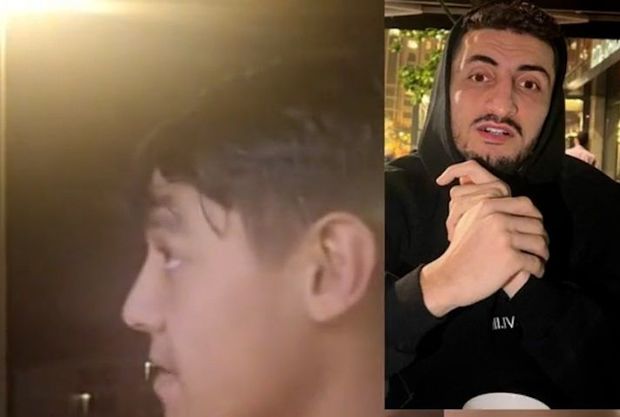 Araz Abdullayev döydüyü gəncdən üzr istədi - VİDEO