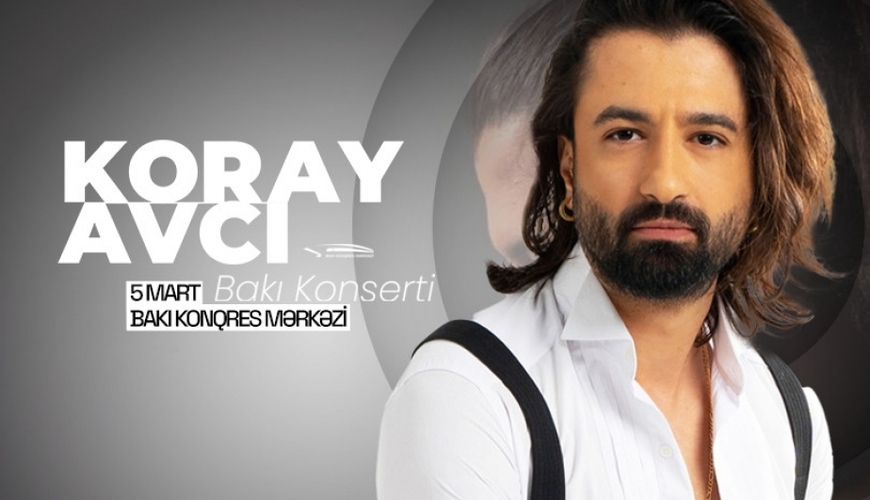 Koray Avcı Bakıda konsert verəcək –VİDEO