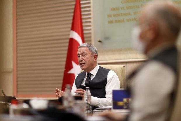 Hulusi Akar: “Azərbaycanın haqlı mübarizəsini dəstəkləməyə davam edəcəyik”