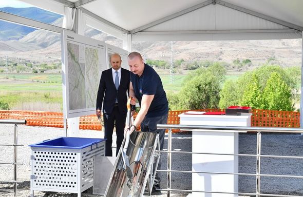 Qubadlı şəhərində ilk yaşayış məhəlləsinin təməli qoyuldu