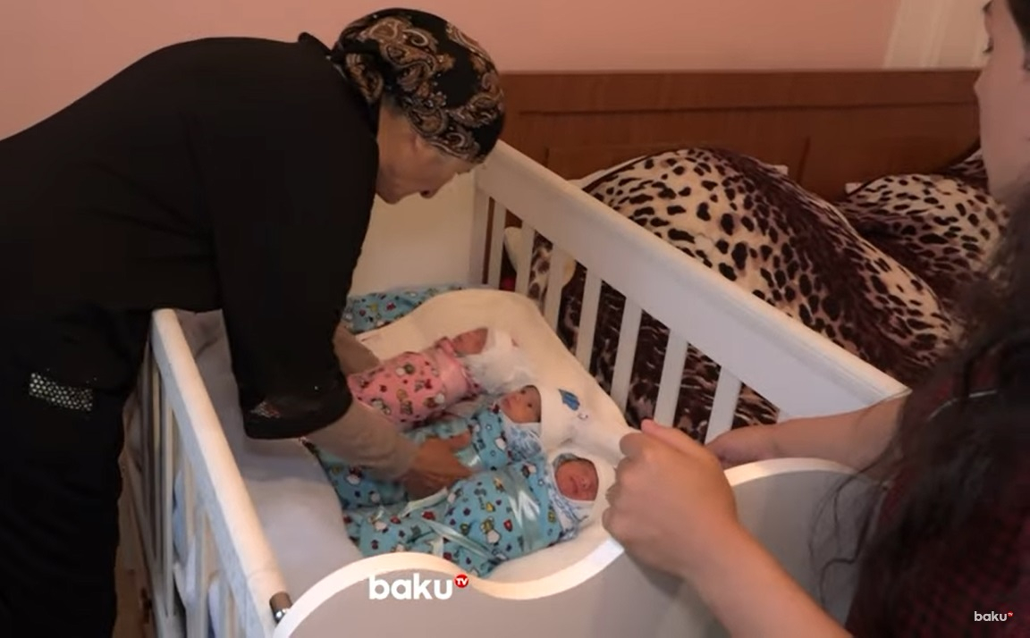 Dördəm dünyaya gətirən ana: 4 uşaq olduğunu əməliyyatda bildik - VİDEO