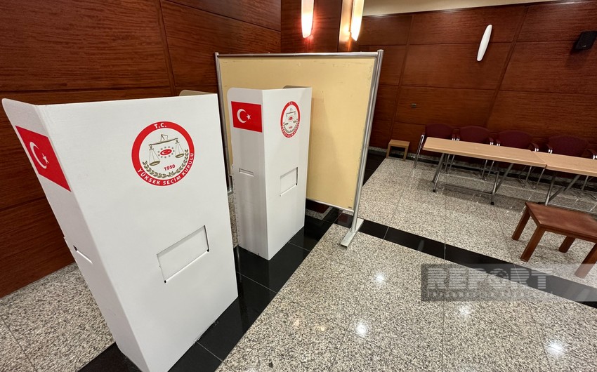 Azərbaycandakı Türkiyə vətəndaşlarının səsverməsi başlayıb, səfir səs verib