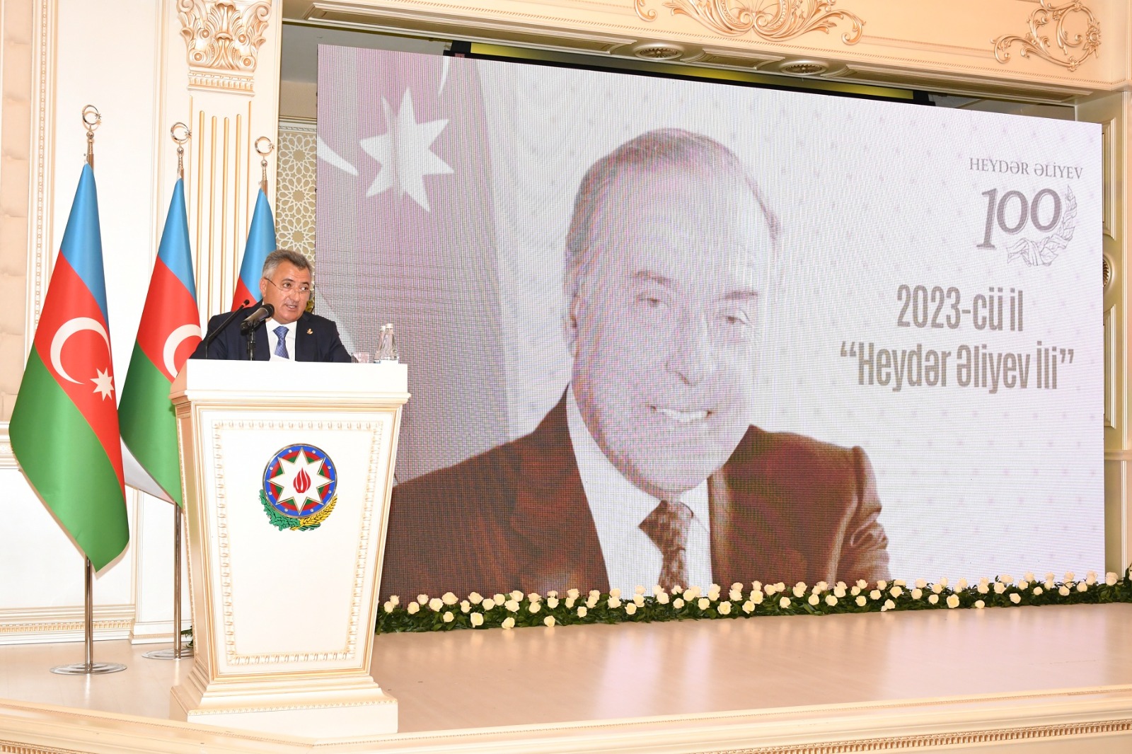 Ümummilli Lider Heydər Əliyevin 100 illik yubileyi  Abşeron rayonunda qeyd edilib - FOTOLAR