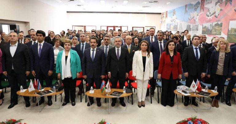 Ankarada Heydər Əliyevin 100 illiyi qeyd olundu – FOTOLAR
