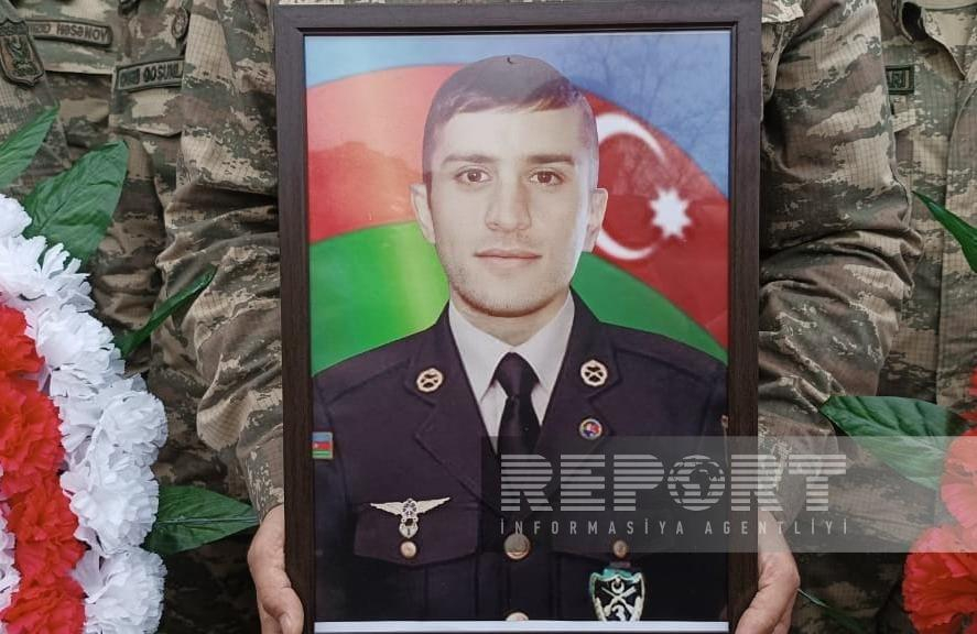 Şəhid Orxan Novruzəlizadə dəfn olundu - FOTO