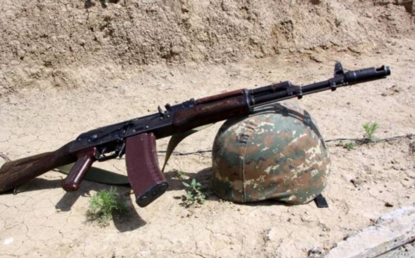 Ermənistan Müdafiə Nazirliyi bir hərbçisinin öldüyünü açıqladı