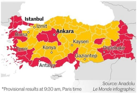 Fransanın Türkiyə ilə bağlı xəritəsi Yunanıstanın qəzəbinə səbəb oldu - FOTO