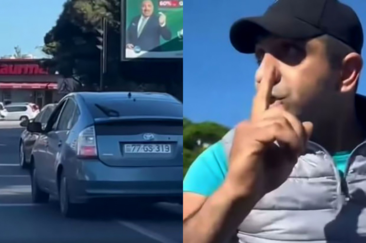 Bakıda sürücülər arasında qalmaqal: Yolunu kəsib təhqir etdi 