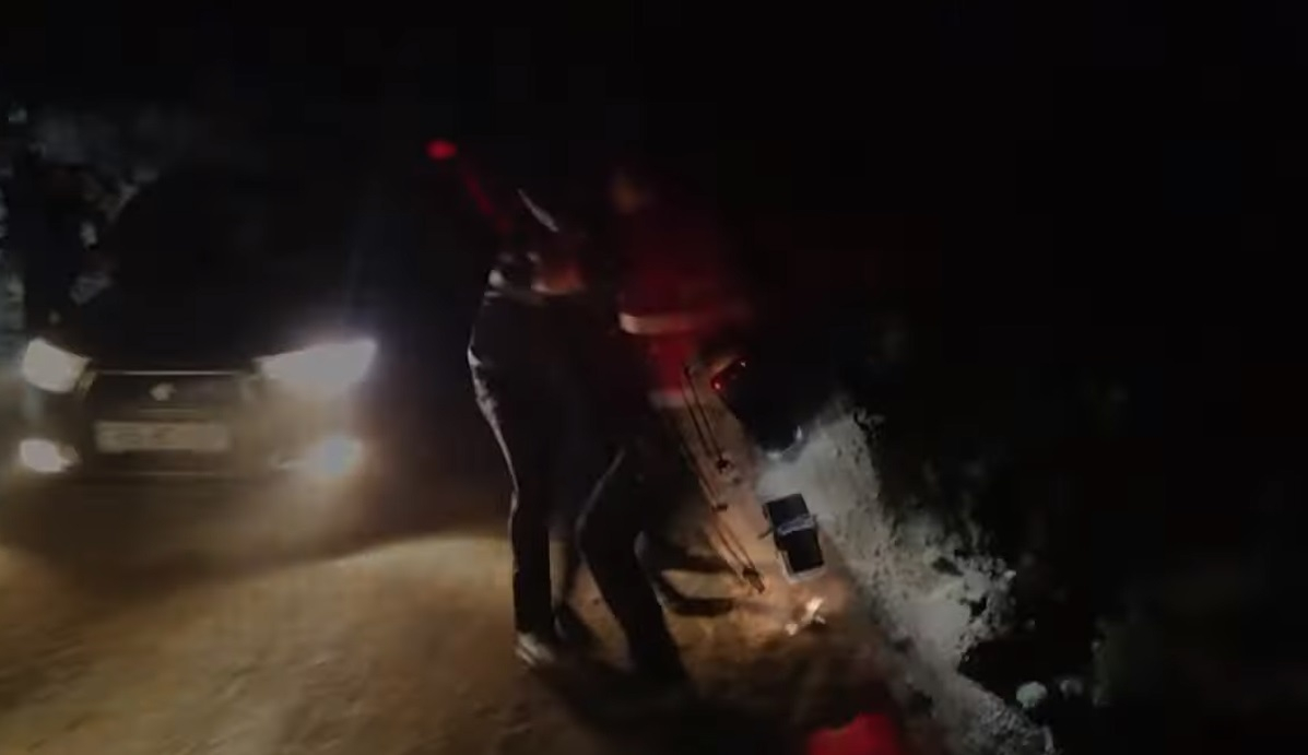 Polisin Yaşma bağlarındakı əməliyyatından ANBAAN GÖRÜNTÜLƏR - VİDEO