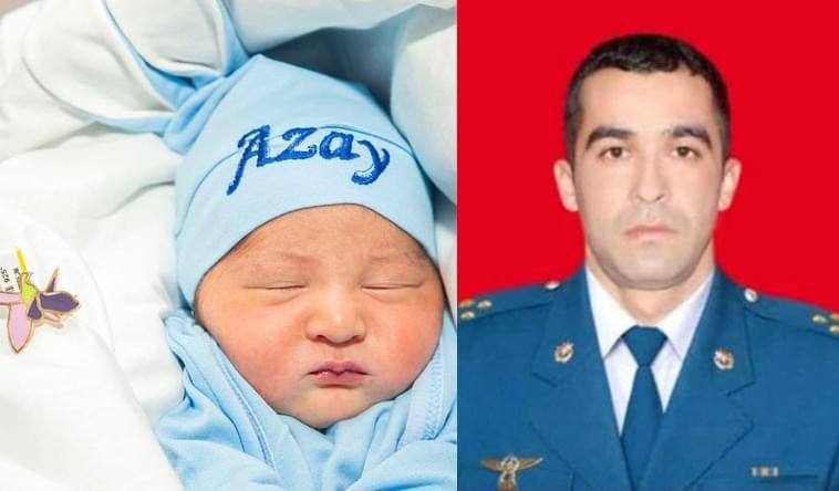 Şəhid Azər Məmmədovun övladı dünyaya gəldi - FOTOLAR