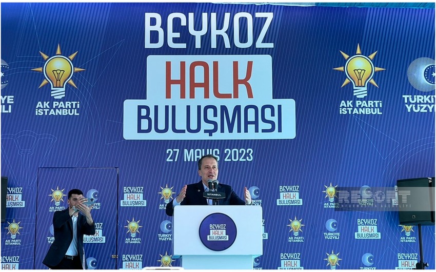 “Cümhur İttifaqı”na daxil olan partiyanın sədri: “Mayın 29-dan Türkiyə əsrinin başlanğıcını qeyd edəcəyik”