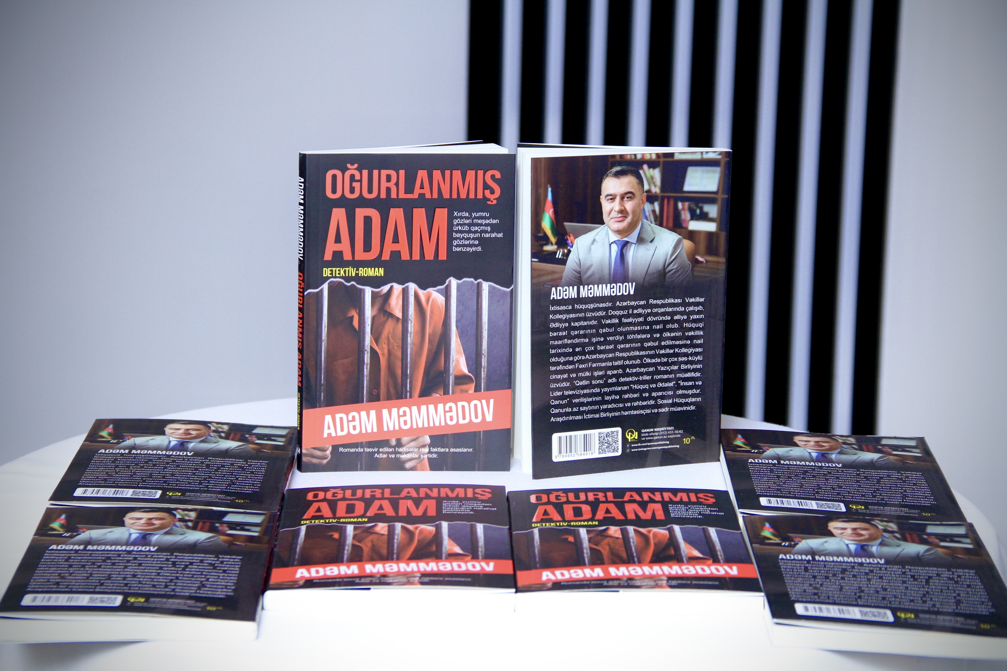 Vəkil Adəm Məmmədovun “Oğurlanmış adam” kitabının təqdimatı keçirildi - FOTO