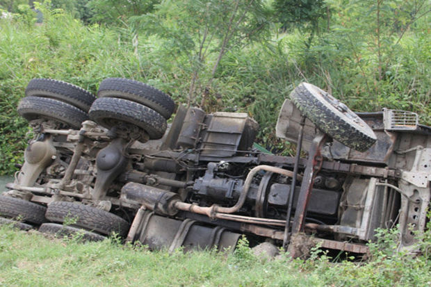 İsmayıllıda “KamAZ” markalı yük avtomobili aşıb