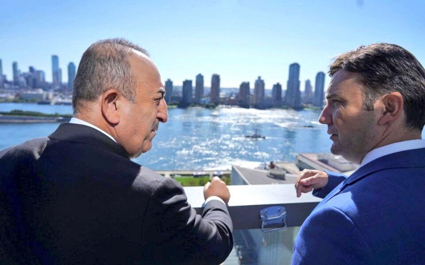ATƏT sədri Çavuşoğluna təşəkkür, Hakan Fidanı təbrik etdi