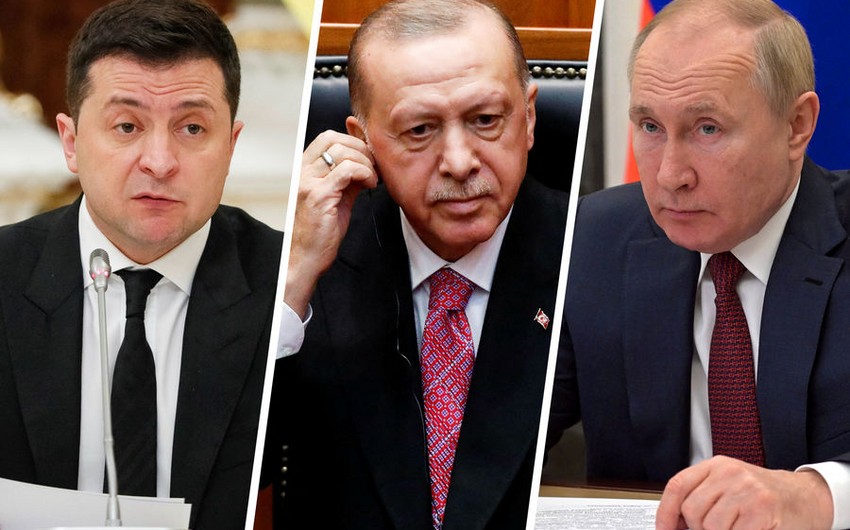Ərdoğan Zelenski və Putinlə danışdı - Ukrayna şəhərləri su altında qalır...  