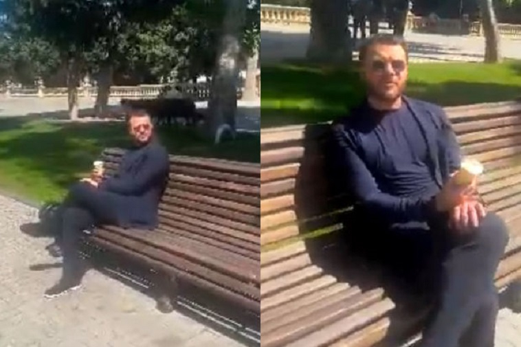 Emin Ağalarov bulvarda: “Dondurma - bərabərdir uşaqlığım” - VİDEO