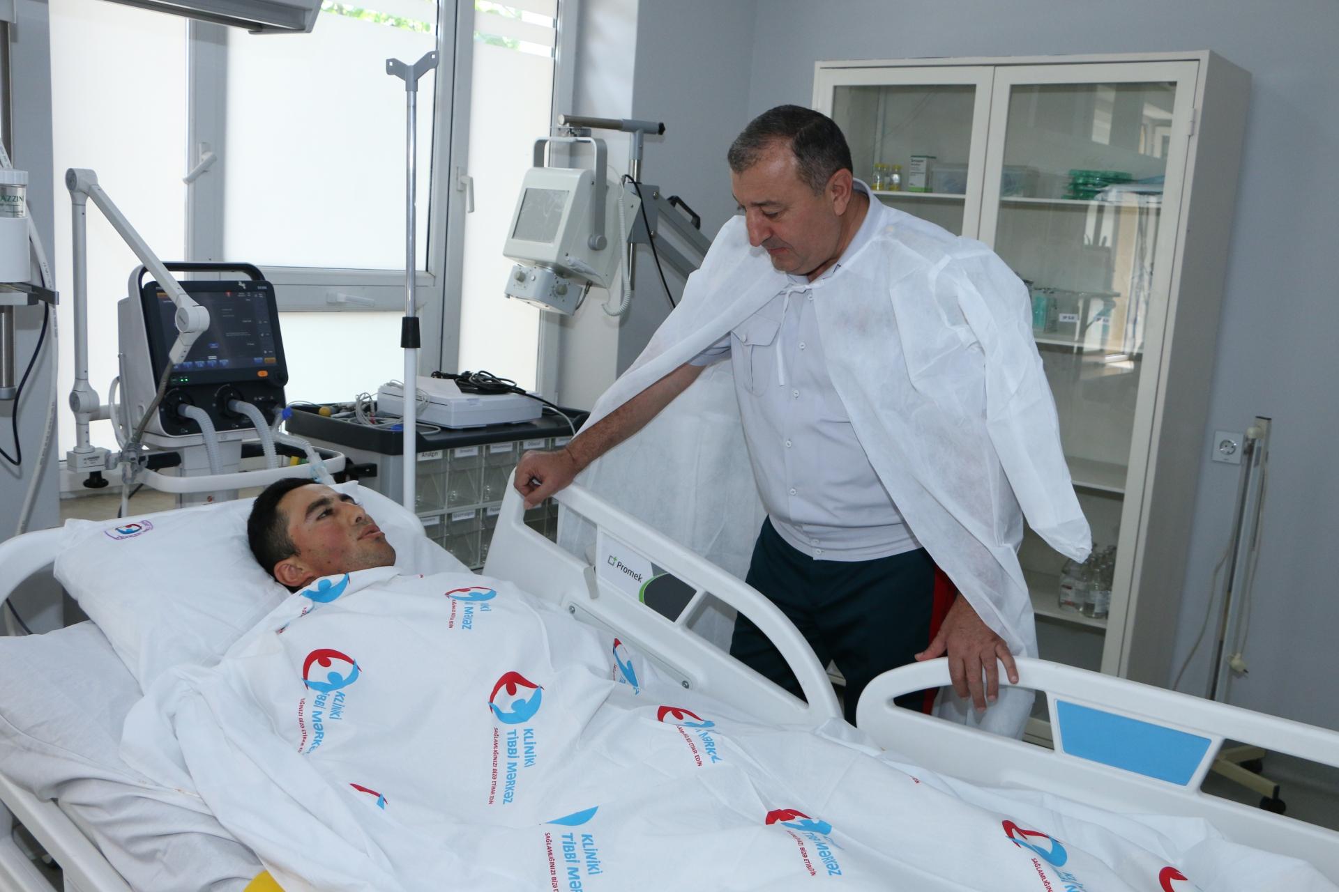 Ermənilərin sərhəddə yaraladığı hərbçinin son durumu açıqlandı