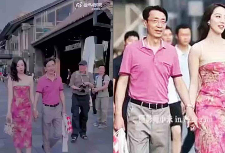 Şirkət rəhbəri katibəsi ilə küçədə görüntüləndi: Video izlənmə rekordu qırdı