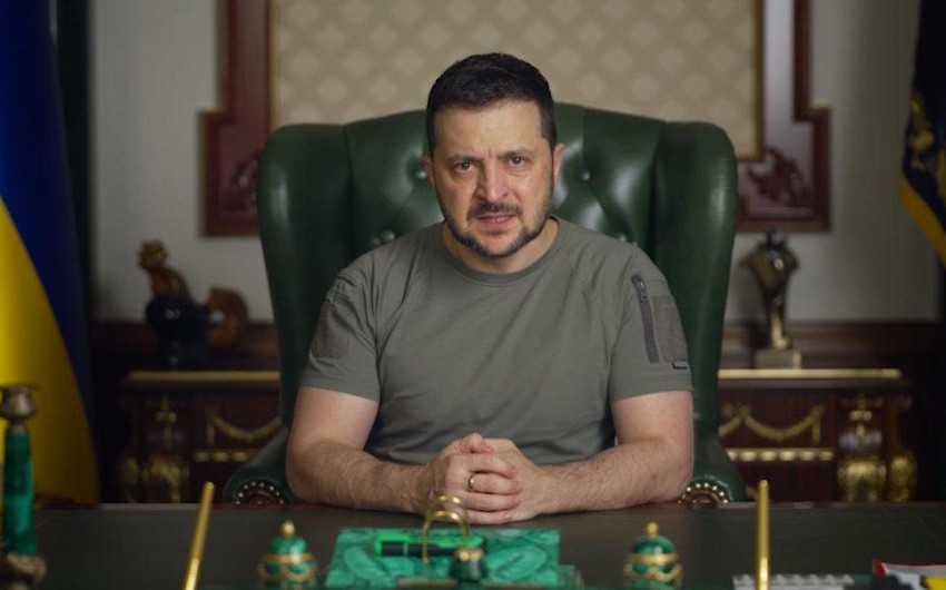 Volodimir Zelenski: "Rusiya Zaporojye AES-də terror aktı törətməyə hazırlaşır"