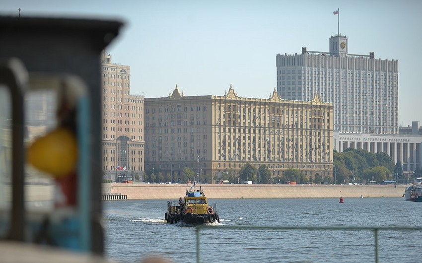 Moskva çayı üzərində nəqliyyatın hərəkəti dayandırıldı