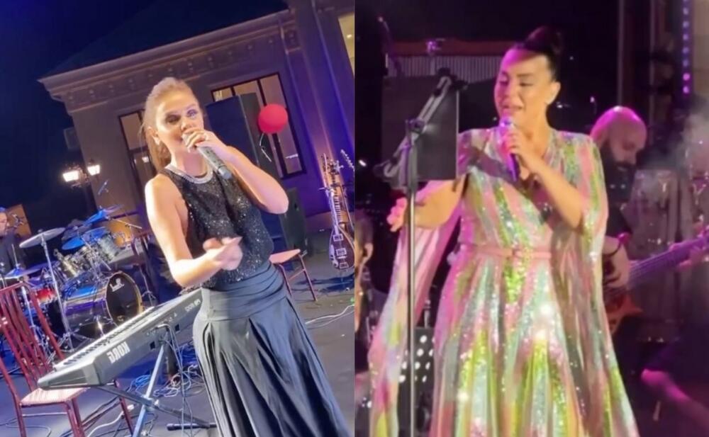 Şəmkirə toya gələn Ebru Günellə eyni səhnəyə çıxmaq istəməyib - VİDEO