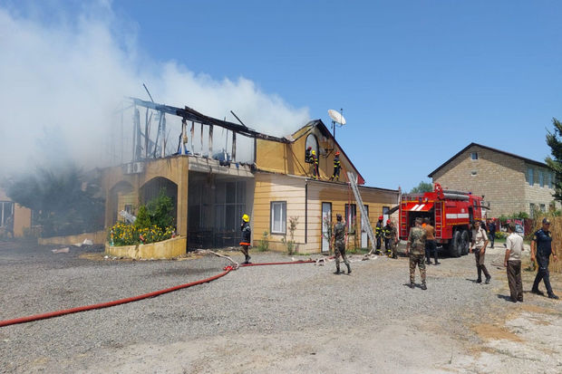 Lənkəranda yanğın baş verən hotelin bu gün açılışı olacaqmış