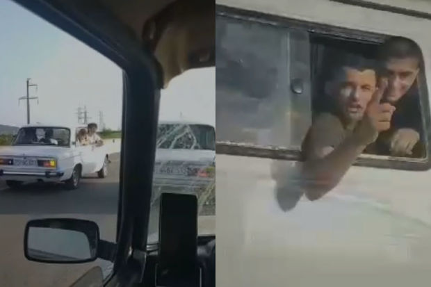 Əsgər yola salanların qeyri-adi sevincləri qursaqlarında qaldı: 15 sutka həbs - VİDEO