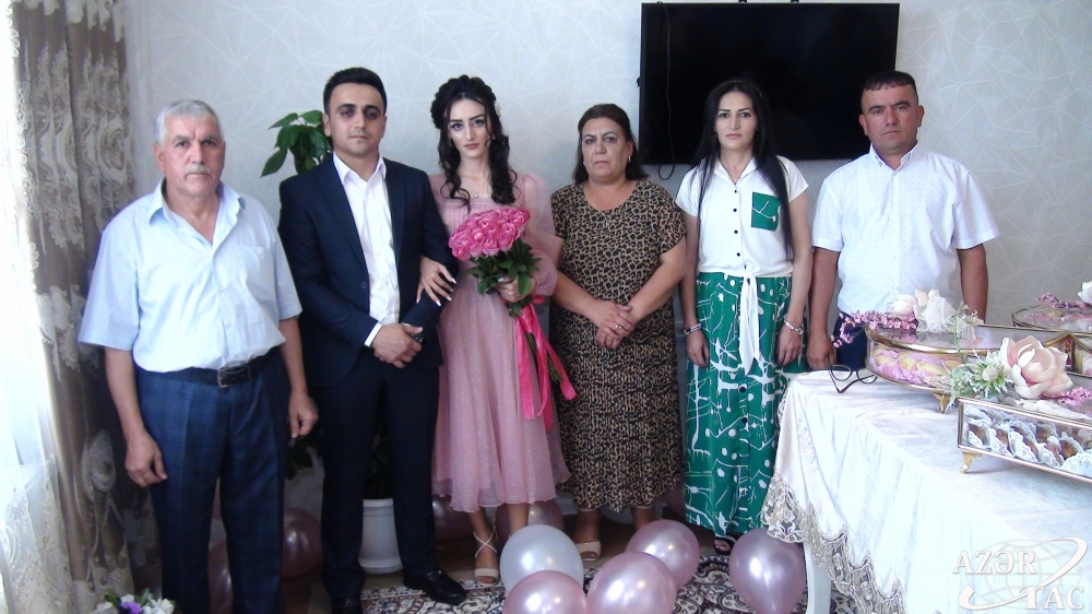 Ağalıda 30 ildən sonra ilk nişan - FOTO