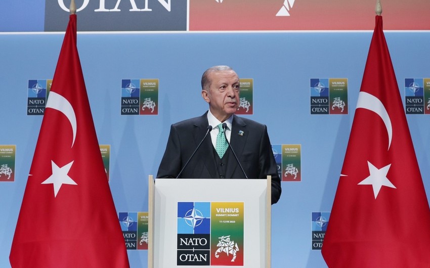 Ərdoğan: "NATO zirvəsi Türkiyənin Aİ-yə üzvlük prosesində mühüm rol oynadı"