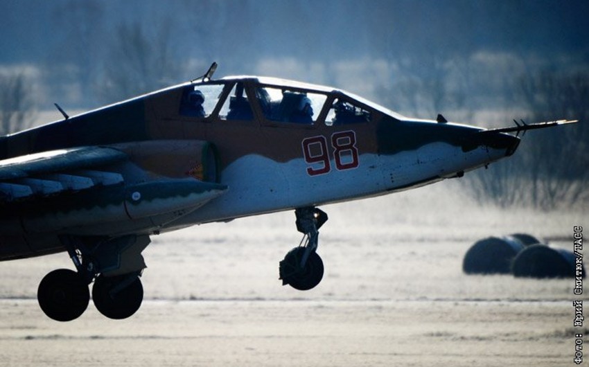 Rusiyada “Su-25” qəzaya uğradı