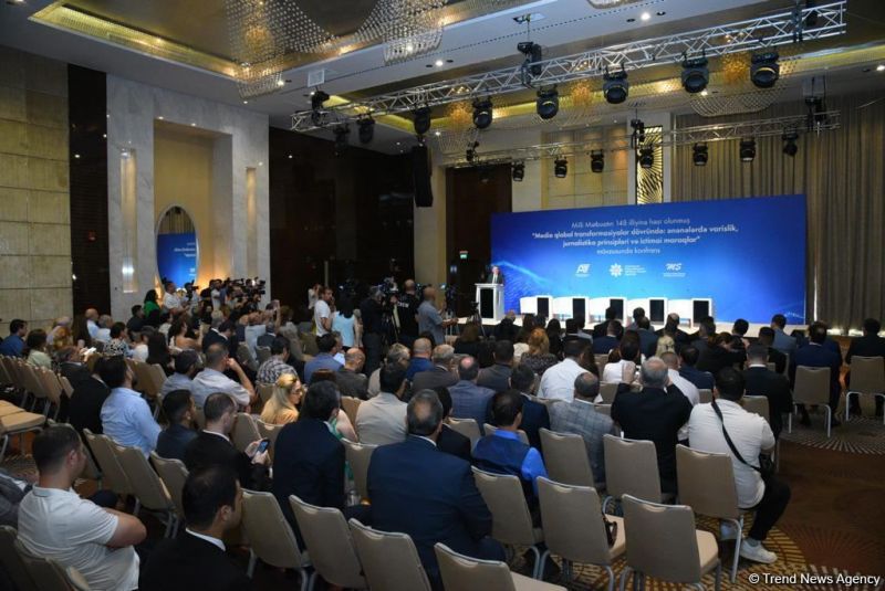 Mətbuat Şurası, MEDİA və Audiovizual Şura Milli Mətbuatın 148 illiyinə həsr olunmuş konfrans keçirdi