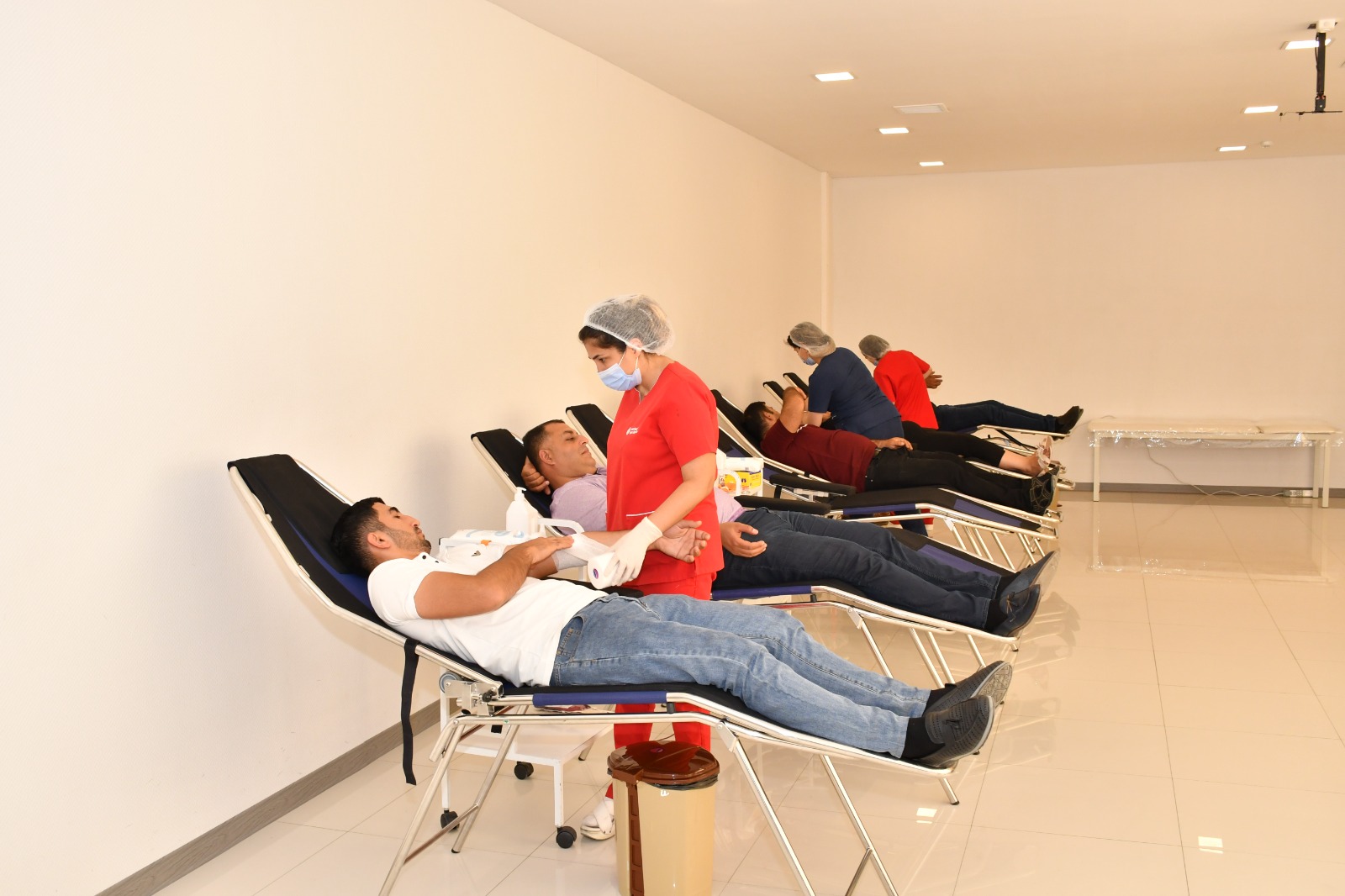 Abşeron rayonunda qanvermə aksiyası keçirildi - FOTOLAR