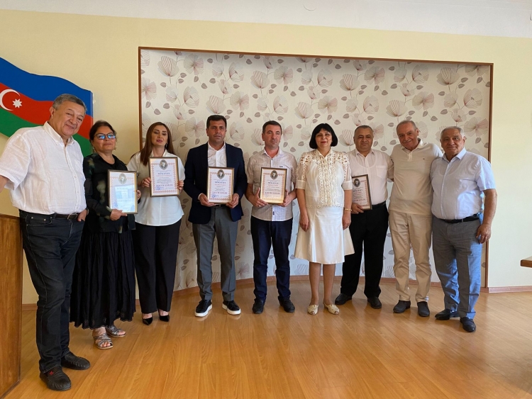 Həsən bəy Zərdabi adına mükafat təqdim olundu - FOTOLAR