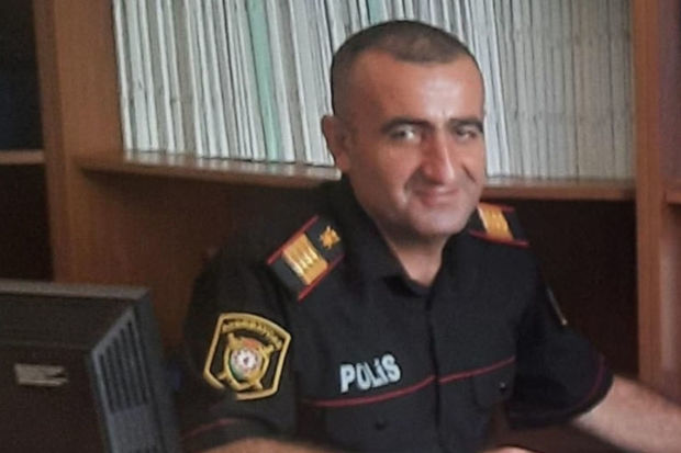 Göldə batan şəxsləri xilas etməyə çalışarkən boğularaq ölən polis dəfn olundu